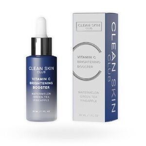 Clean Skin Club Vitamin C Brightening Booster, 1oz., New in Box